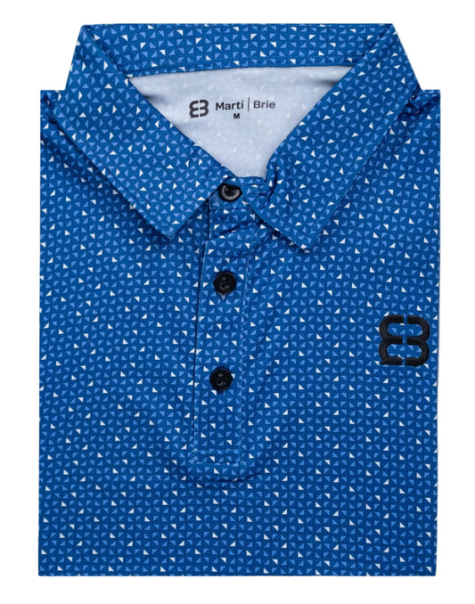 Blue Prizm Polo for Men