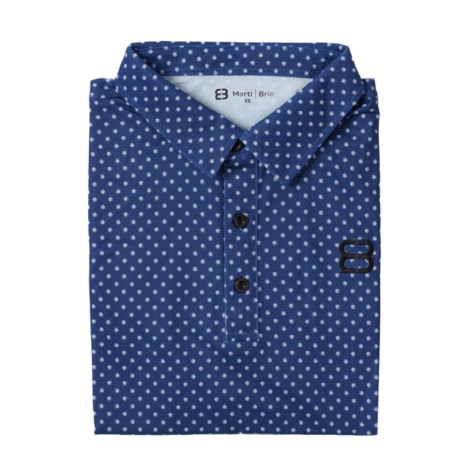 Blue Navy Blue Shirt on a white background