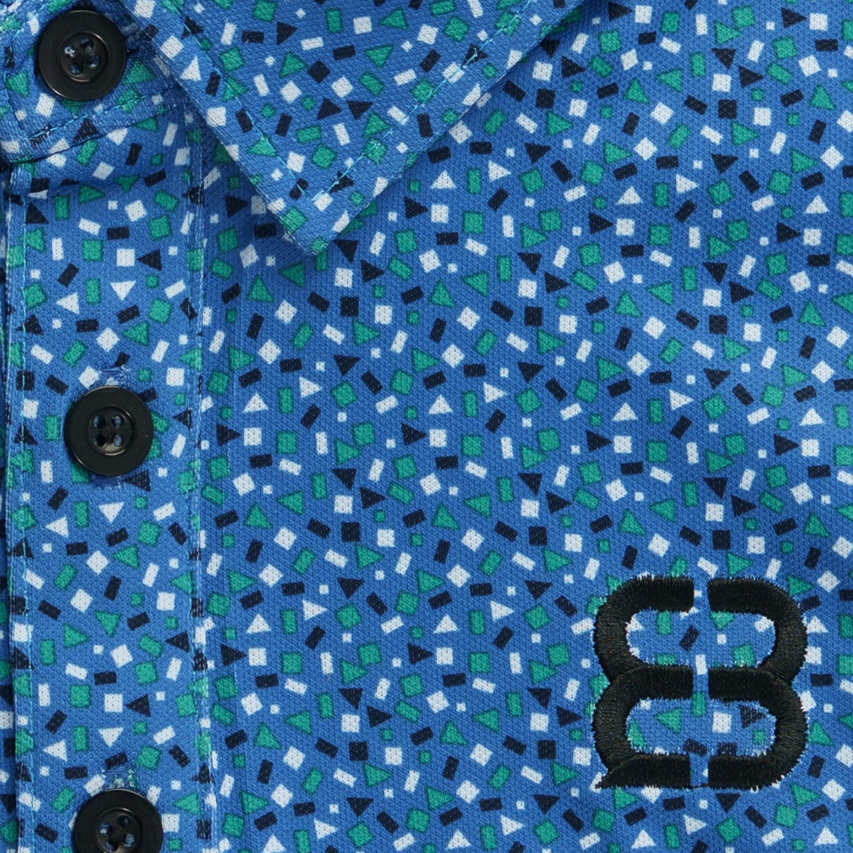 Deep Blue Shapes for Men