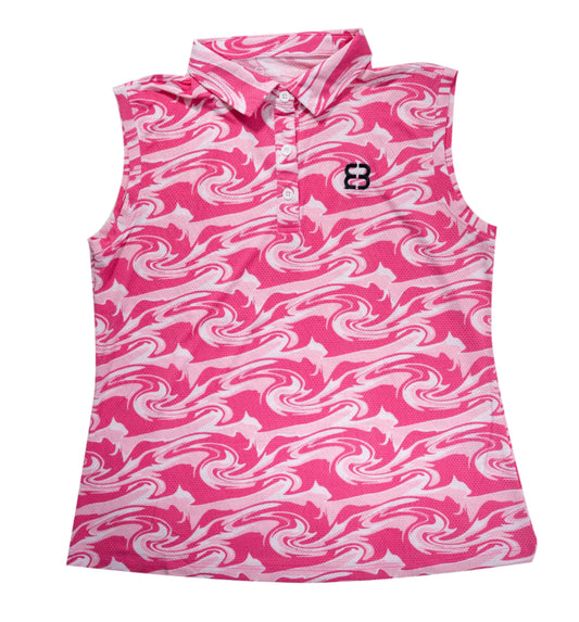 Pink Swirl Sleeveless for Women