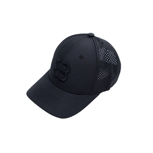 Black Vented Cap